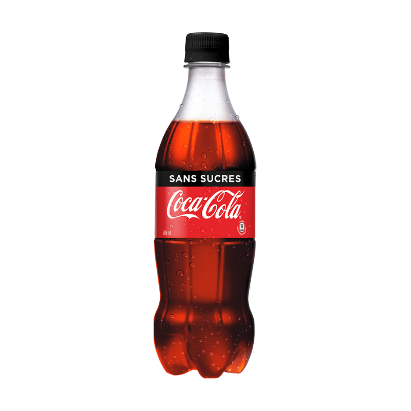 Coca-Cola - Sans sucres - 60cl***