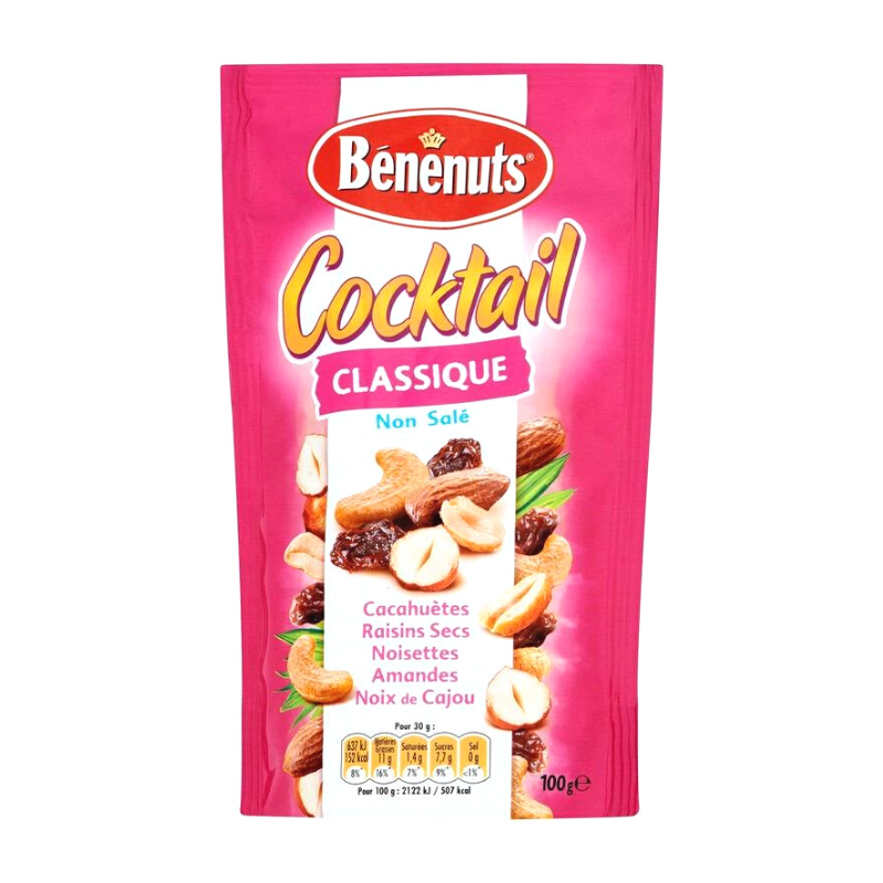 Benenuts - Mélange Cocktail Classique - 100g