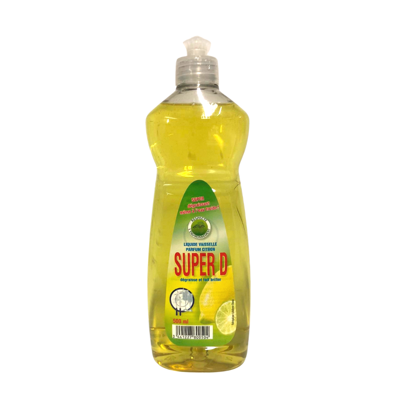 Super D - Liquide Vaisselle - Citron - 500ml