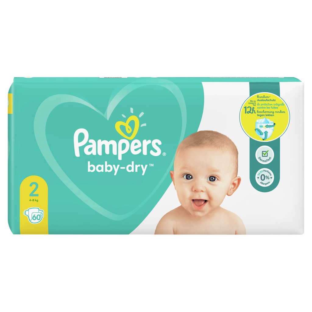 Pampers - Couches S2 6/10kg - x52
