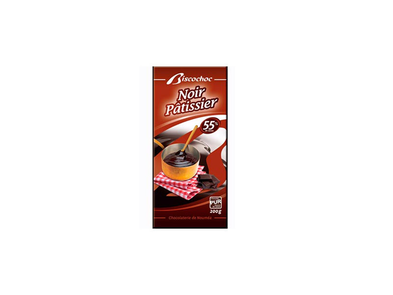 Biscochoc - Tablette patissier chocolat noir 55% - 200g***