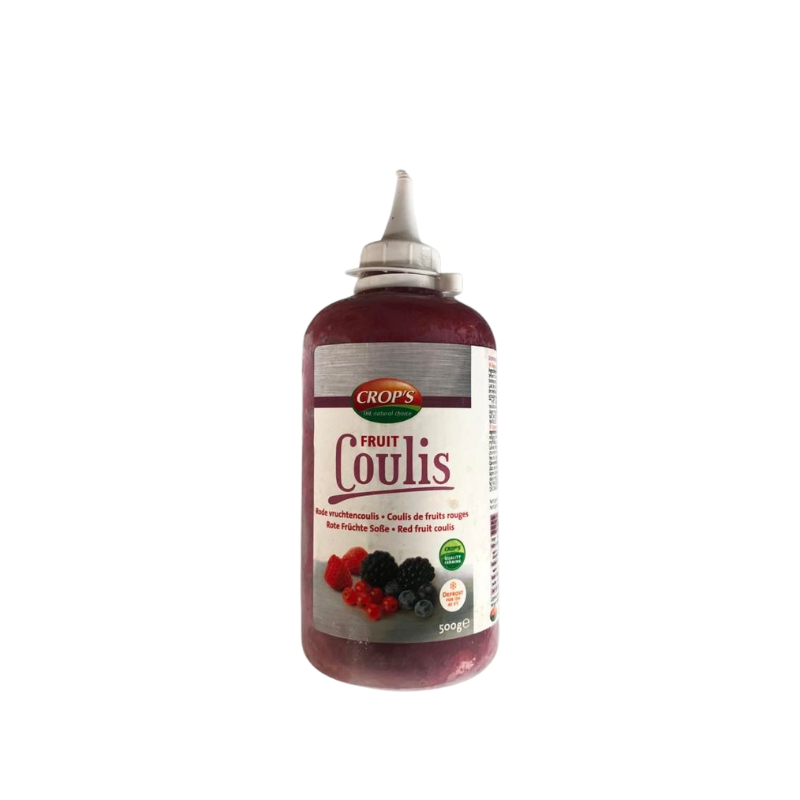Crops - Coulis fruits rouges - 500g 