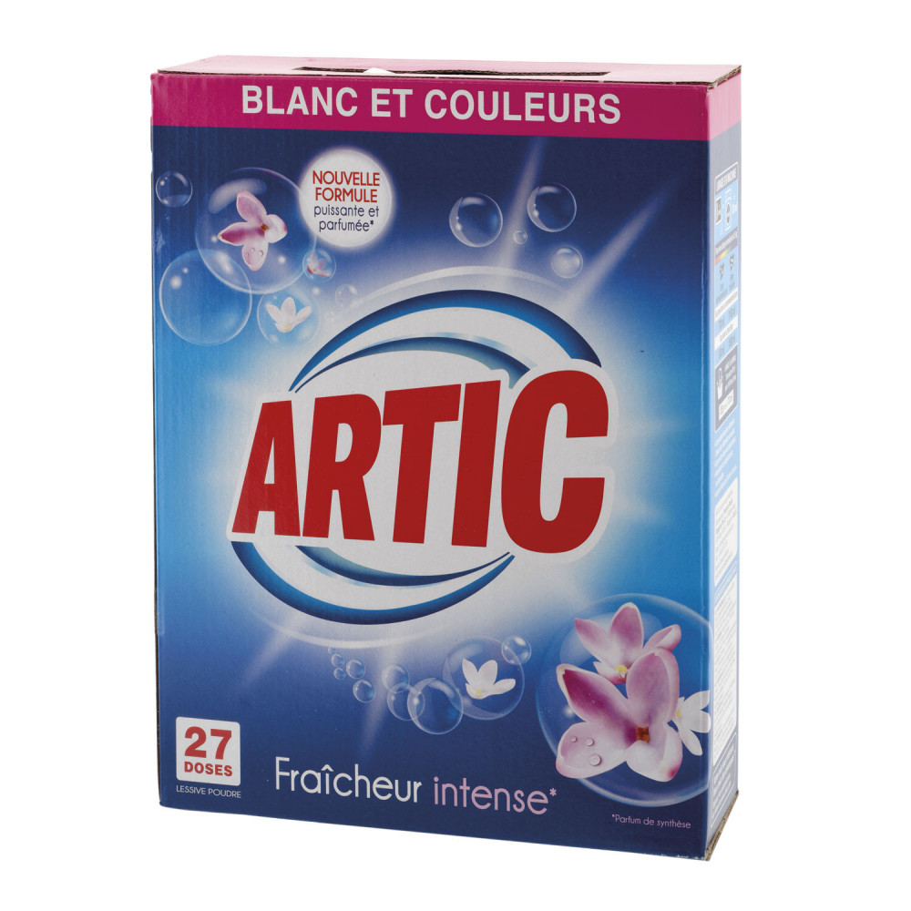 Artic - Lessive poudre - Fraicheur intense - 27D